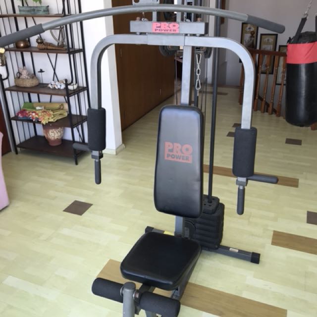 Pro Power Home Gym equipment set