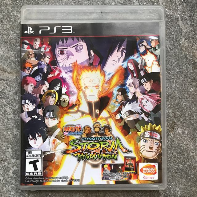 Ps3 Naruto Shippuden Ultimate Ninja Storm Revolution Toys Games Video Gaming Video Games On Carousell