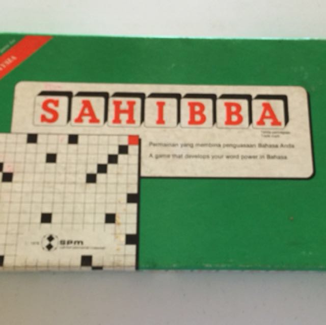 Sahibba (scrabble Malay version), Hobbies & Toys, Toys & Games on Carousell