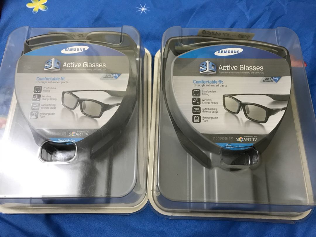 Samsung Active 3d Glasses Ssg 3300gr Music Media Cds Dvds
