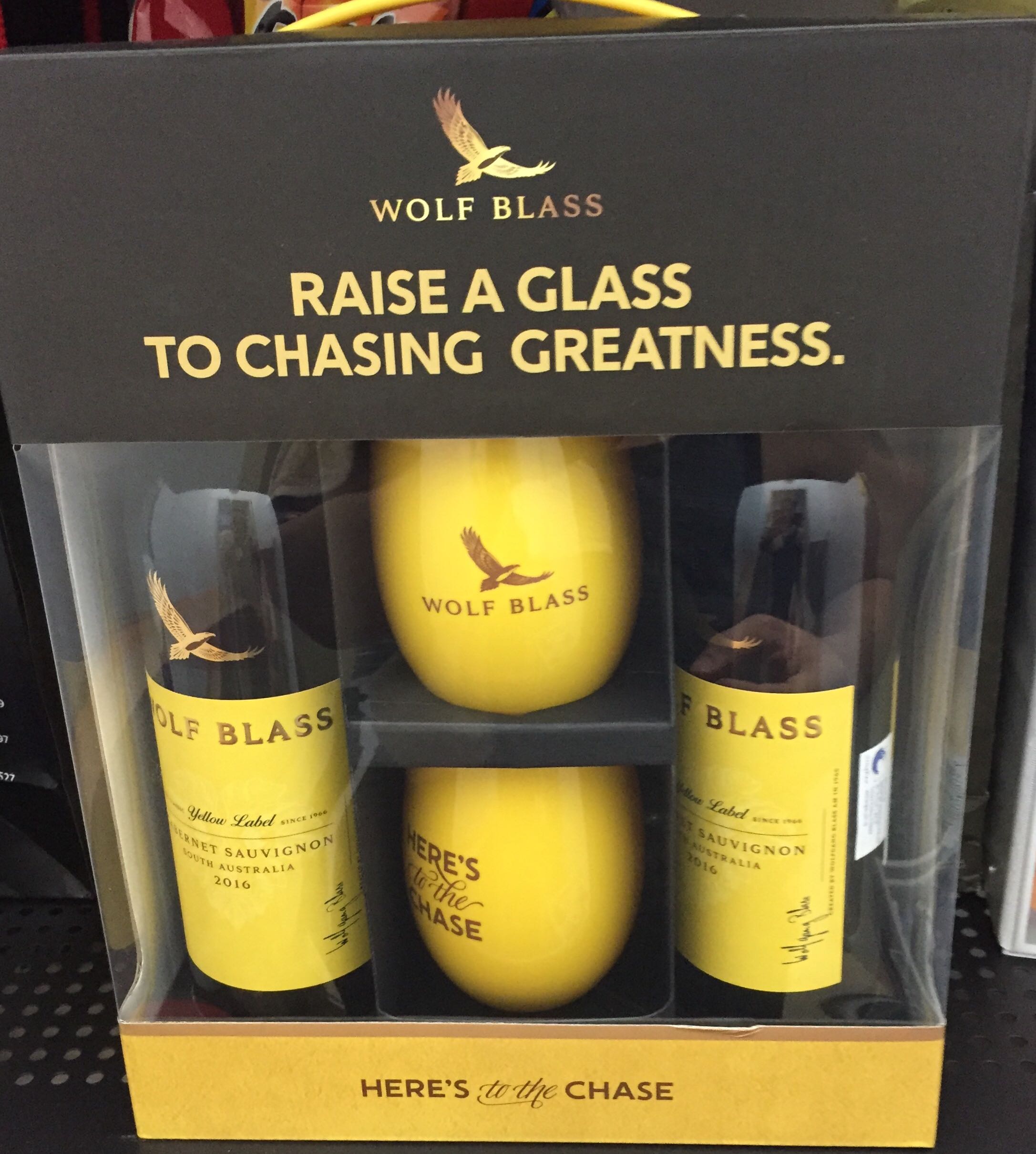 Wolf Blass yellow label Cabernet Sauvignon limited edition ...