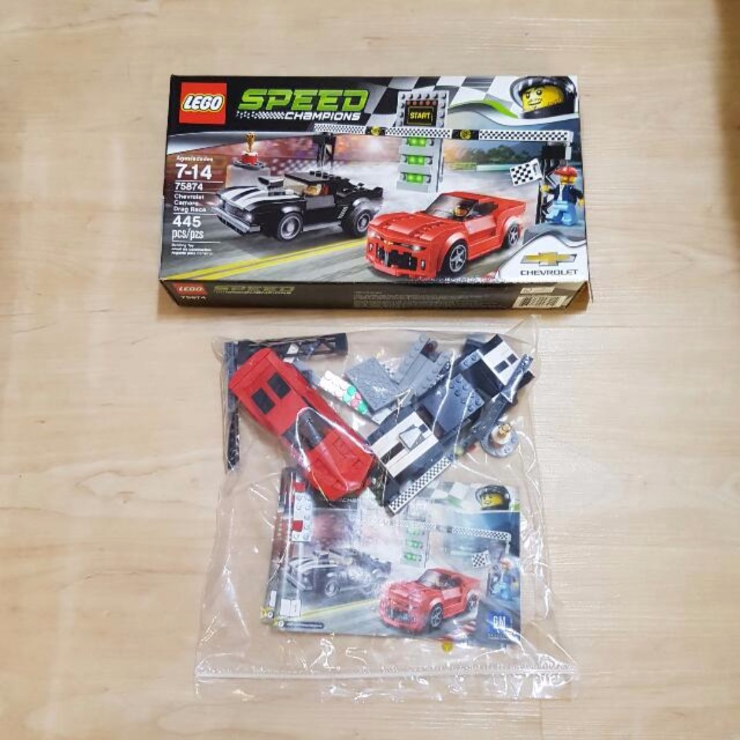 75874 LEGO Speed Champions Chevrolet Camaro Drag Race (Authentic), Toys,  Hobbies & Toys, Toys & Games on Carousell