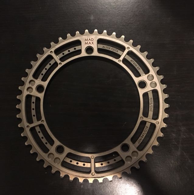 Alter Cycles Mad Max 144BCD 49T track chainring
