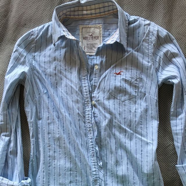 hollister long sleeve polo