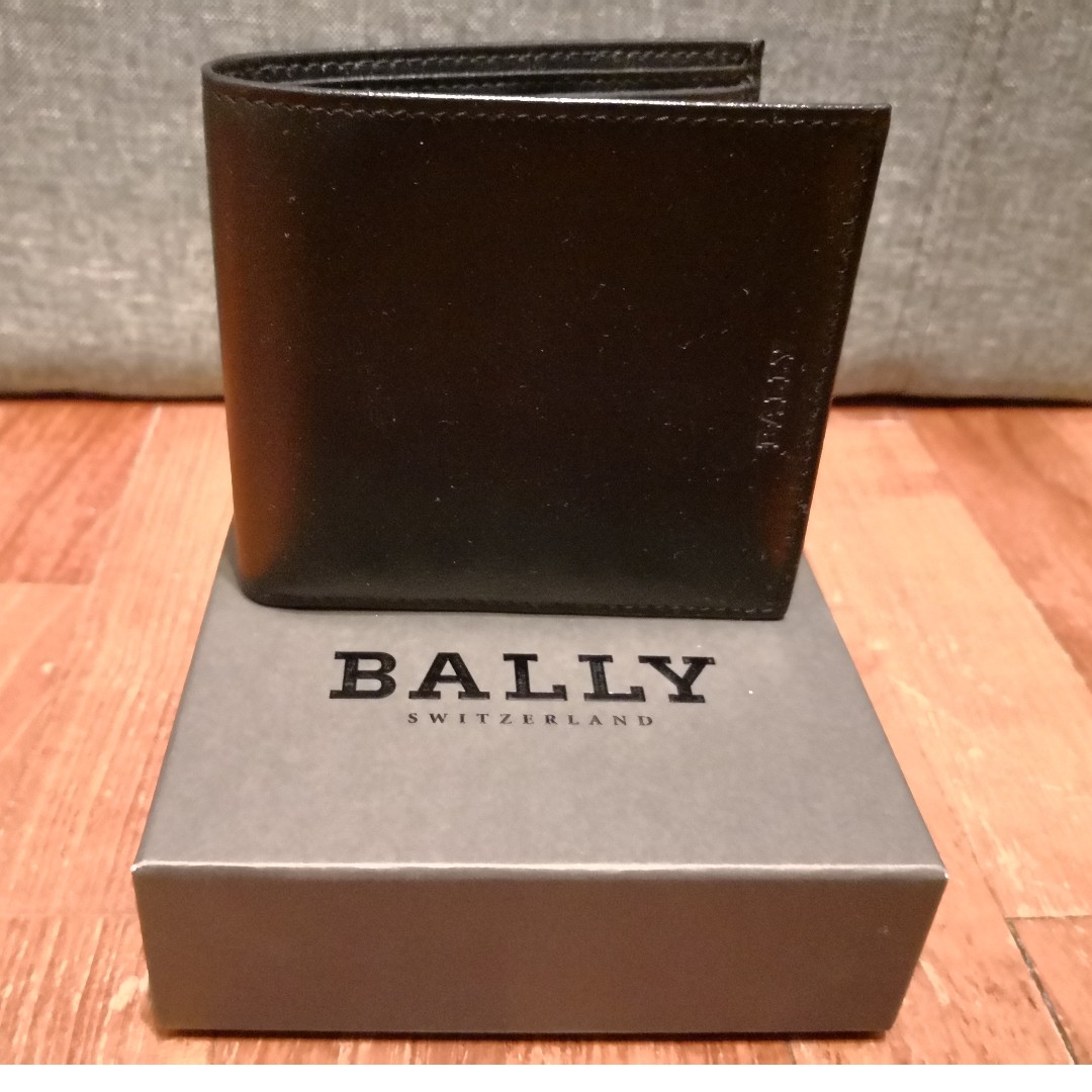 BALLY Bi-fold Wallet - Made in Switzerland, Men's Fashion, Watches 