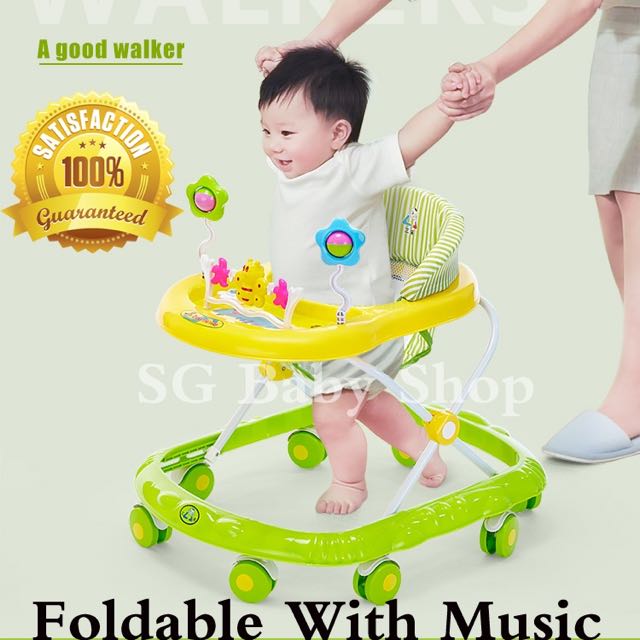 adjustable height walker baby