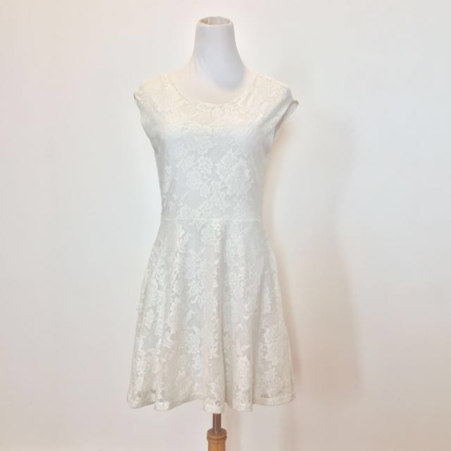 white dress cotton on