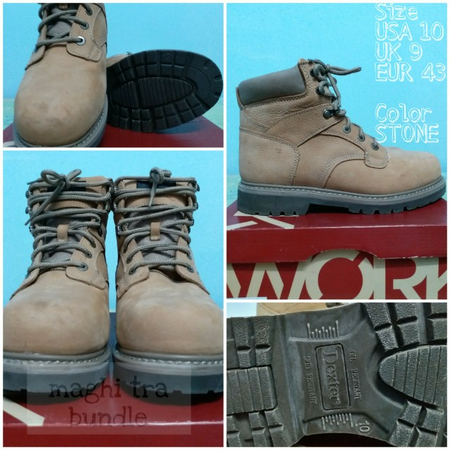 Dexter steel deals toe boots