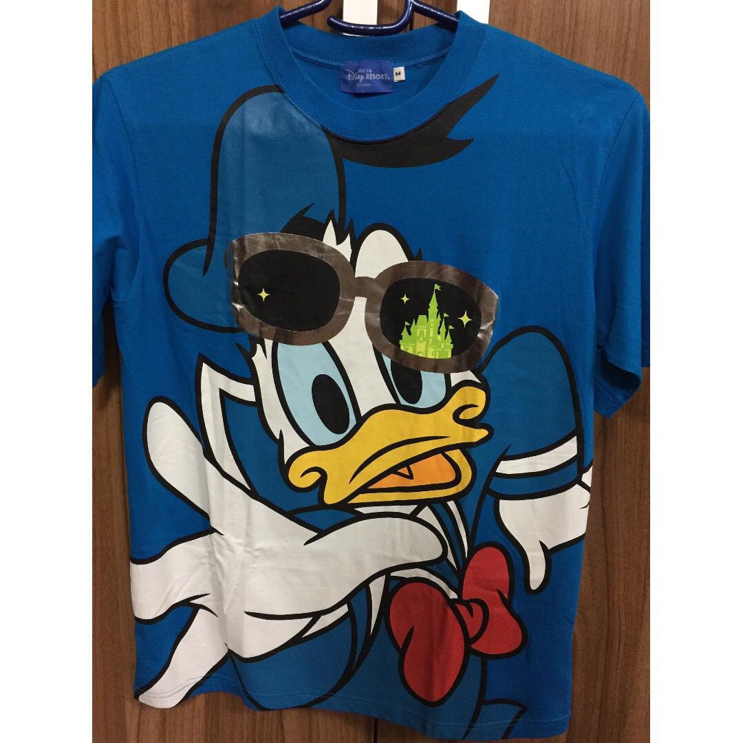 Disney Tokyo Disneyland Donald Duck mens tee shirt M BNEW, Men's ...