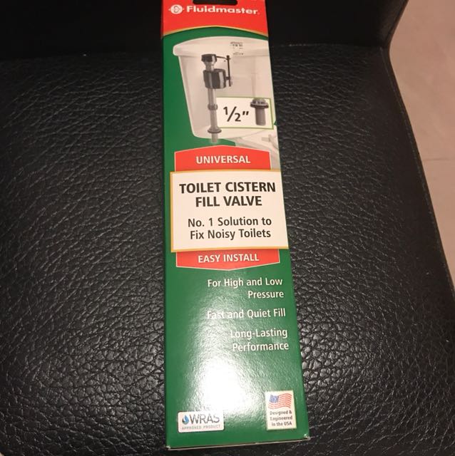 Fluidmaster toilet cistern fill valve, 其他, 其他 Carousell