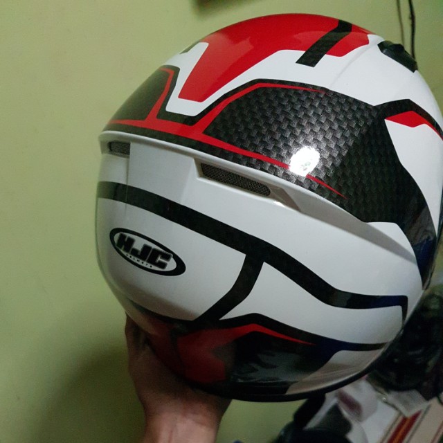 Hjc cs-15, Motorcycles, Motorcycle Apparel on Carousell