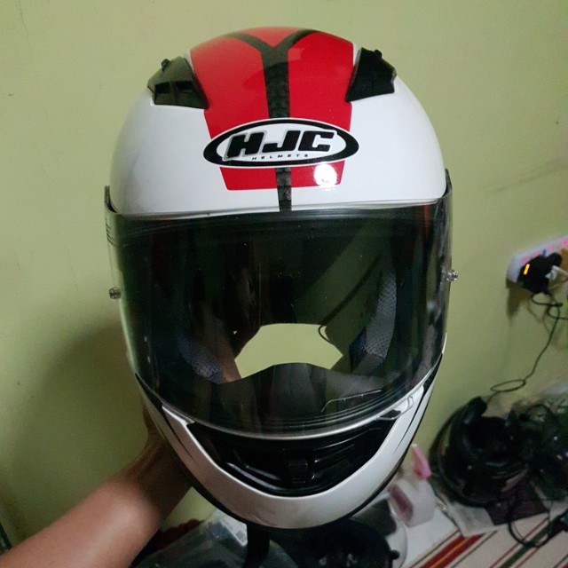 Hjc cs-15, Motorcycles, Motorcycle Apparel on Carousell
