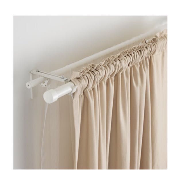 IKEA Curtain Rod, Furniture & Home Living, Home Decor, Curtains