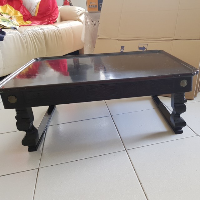 Korean Traditional Foldable Low Table Furniture Tables