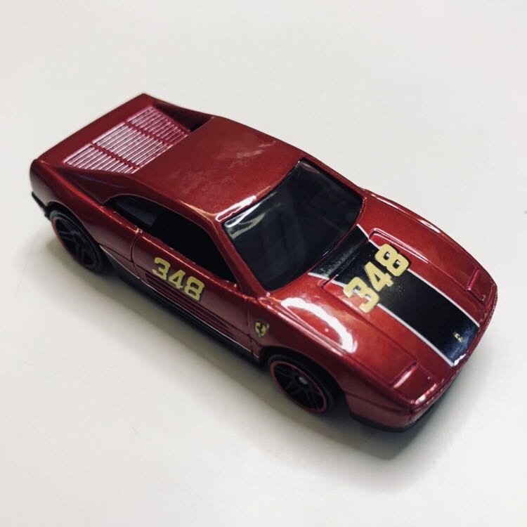 Last one] [Rare] Hot wheels Ferrari 348 red sports car, Hobbies