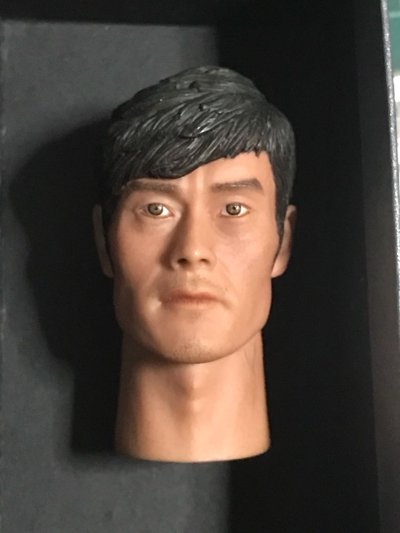 Lee Byung Hun Head Sculpt headsculpt for 1/6 scale Hobbies Toys