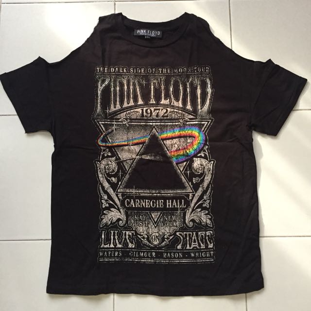 Pink Floyd Shirt By Pull N Bear Fesyen Wanita Pakaian Wanita Di
