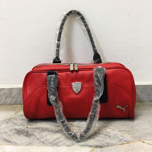 🆕PUMA FERRARI bag, Women's Fashion 
