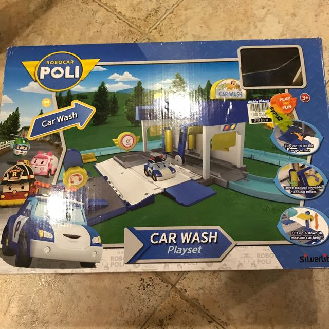 robocar poli car wash