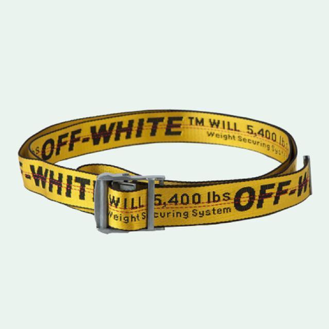 kapitalisme Dalset nød SSENSE Exclusive Yellow & Silver OFF-WHITE Industrial Belt, Men's Fashion,  Watches & Accessories, Jewelry on Carousell