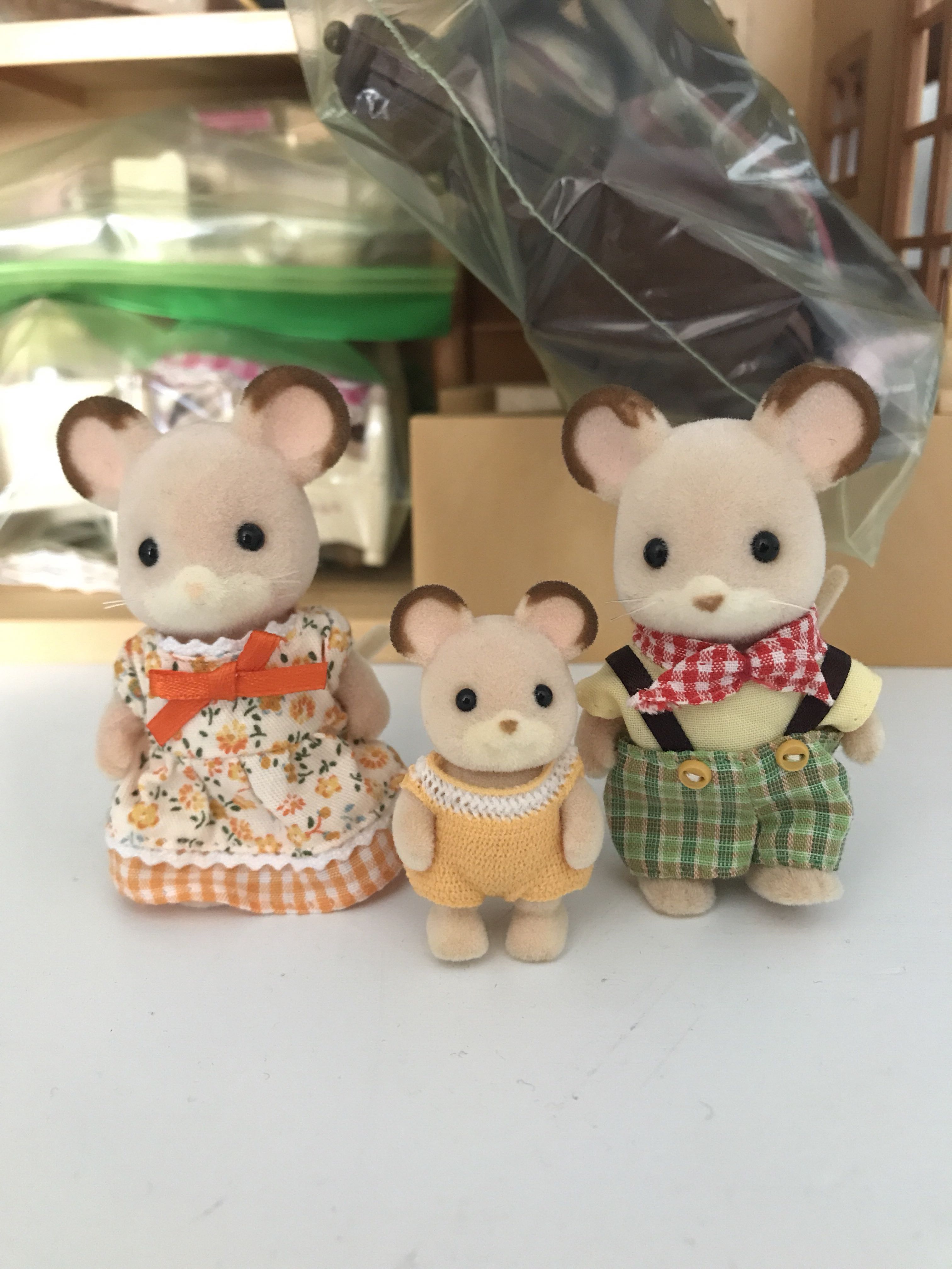 sylvanian families field mouse family