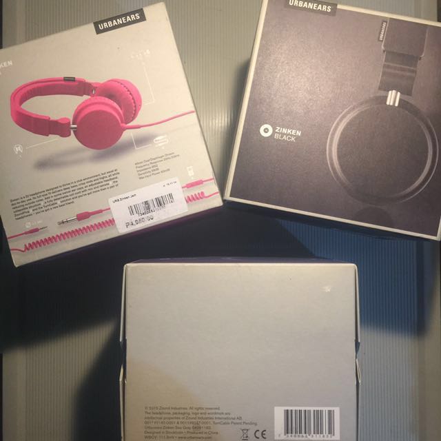 Urbanears Zinken (Category: Headphones & Headsets) located in San Juan City. Submitted by jet_let (Listing ID 154499985, Image 2). Description: Sealed Original RFS: Nagreresell po Pwede naman pong meet up Pm if interested Note transpo fee vary on where the meet up is located. BLACK IS ALREADY SOLD .
