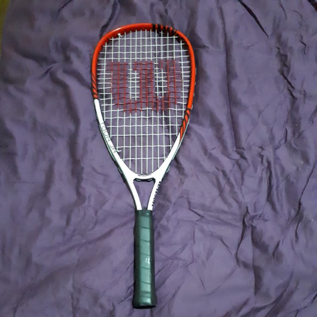 Wilson Junior Squash Racket, Sports Equipment, Sports & Games, Racket ...