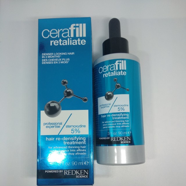 New Hair Fall Treatment Cerafill Retaliate By Redken Results Can Be Seen In 3 Months Health Beauty Hair Care On Carousell