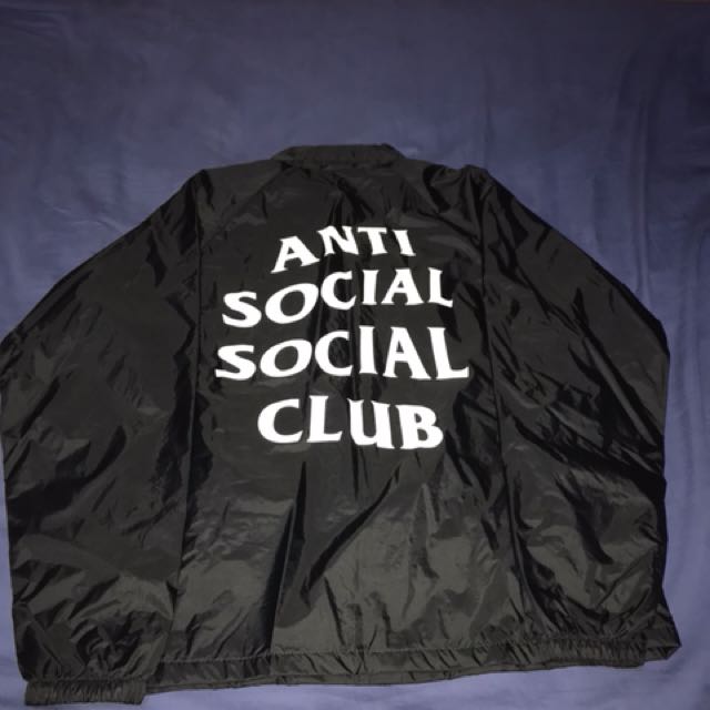 Coach jacket anti clearance social social club