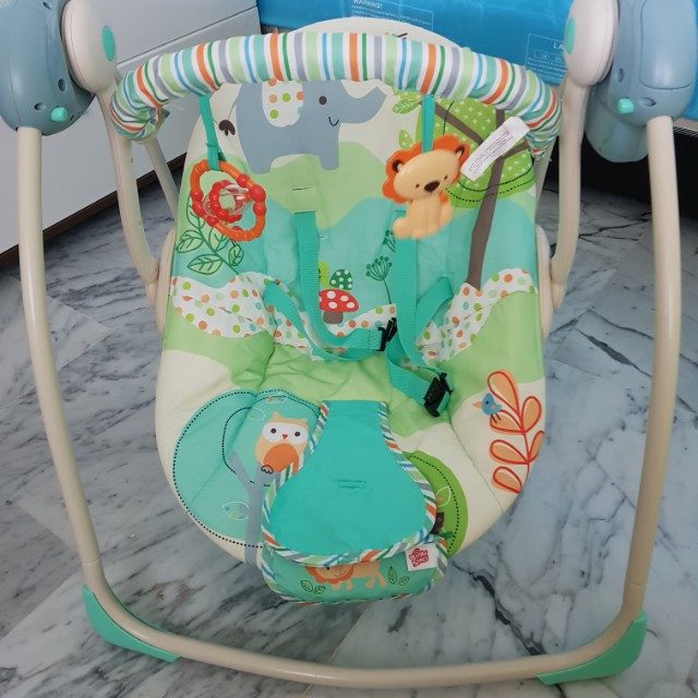 bright starts rocker swing