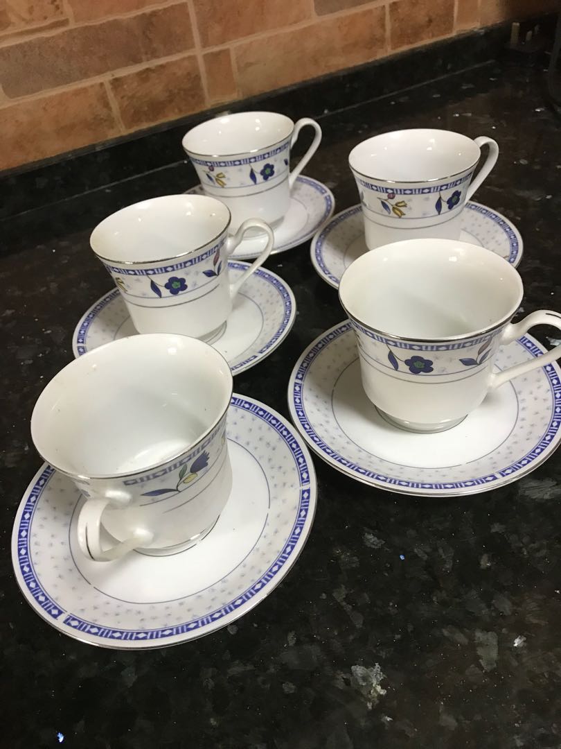Cup & saucer X 5, TV & Home Appliances, Kitchen Appliances, Other