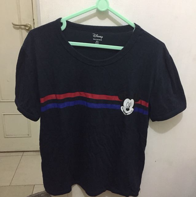 Disney mickey ringer tee, Fesyen Wanita 