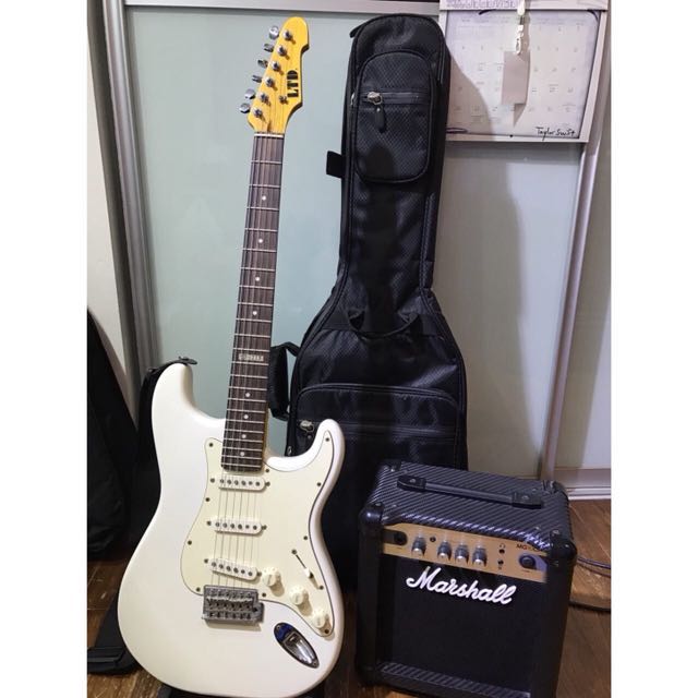 Electric guitar and amp sales for sale