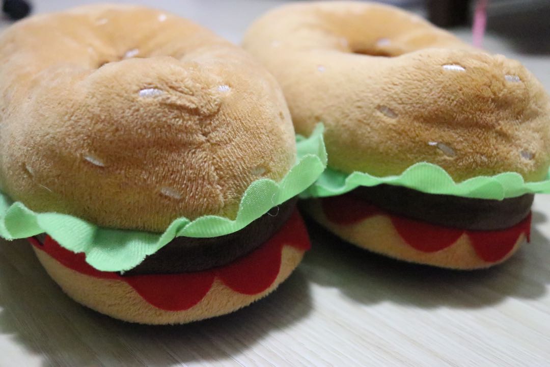 Hamburger slippers forever clearance 21