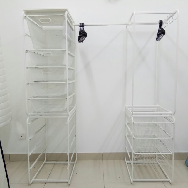 Ikea Algot Open Clothes Shoes Storage Home Furniture Ikea Algot Open Clothes Shoes Storage Home Furniture On Carou