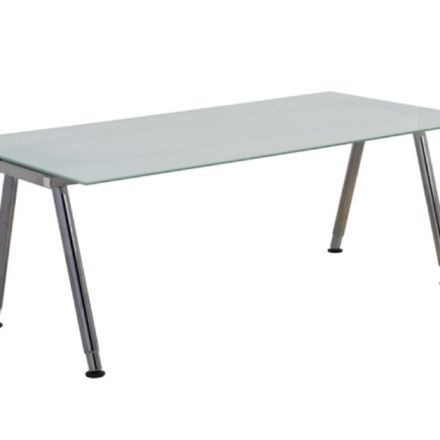 IKEA Glass Table (Galant), Furniture & Home Living, Furniture, Tables