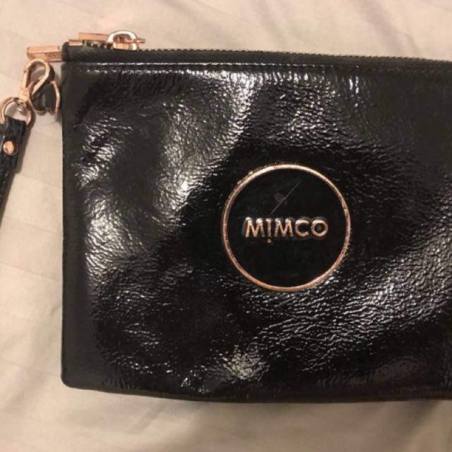 mimco double pouch