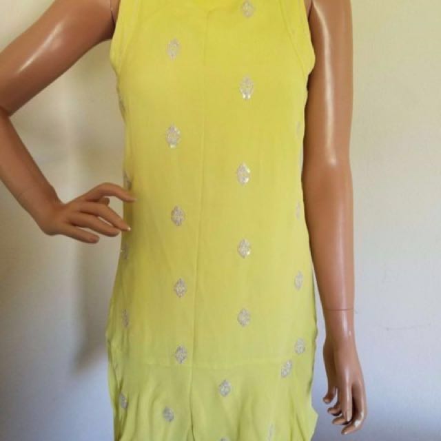 anthropologie sequin dress