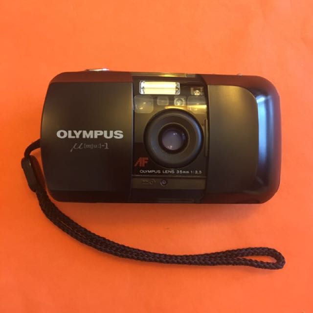 Olympus MJU1 f3.5 film camera 35mm, Photography, Cameras on Carousell