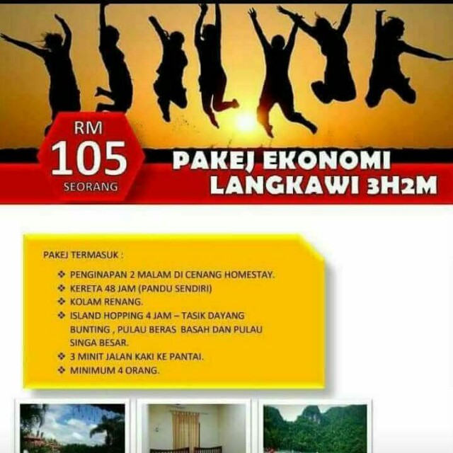 Pakej Termurah Langkawi Tickets Vouchers Attractions Tickets On Carousell