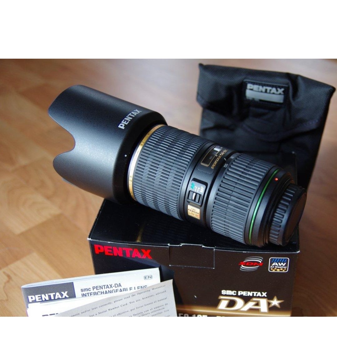 Pentax DA☆ 50-135mm F2.8 ED (IF) SDM (95% 新), 攝影器材, 鏡頭及