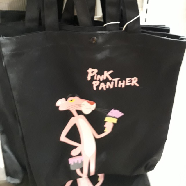 pink panther tote bag