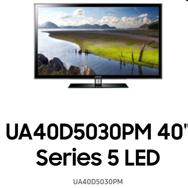 Samsung 40 Full Hd Led Series 5 W Stand