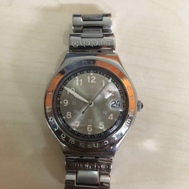 Swatch Irony AG 2001, Fesyen Pria, Jam Tangan di Carousell