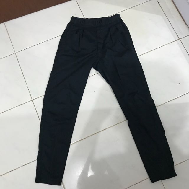 UNIQLO X LEMAIRE ELASTIC PANTS, Fesyen 