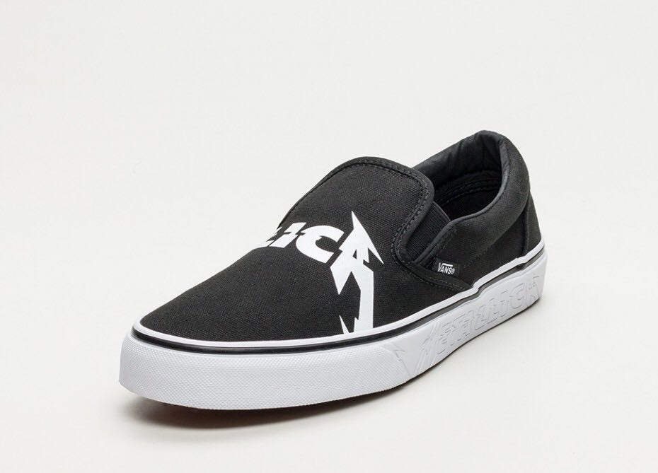 vans x metallica slip on