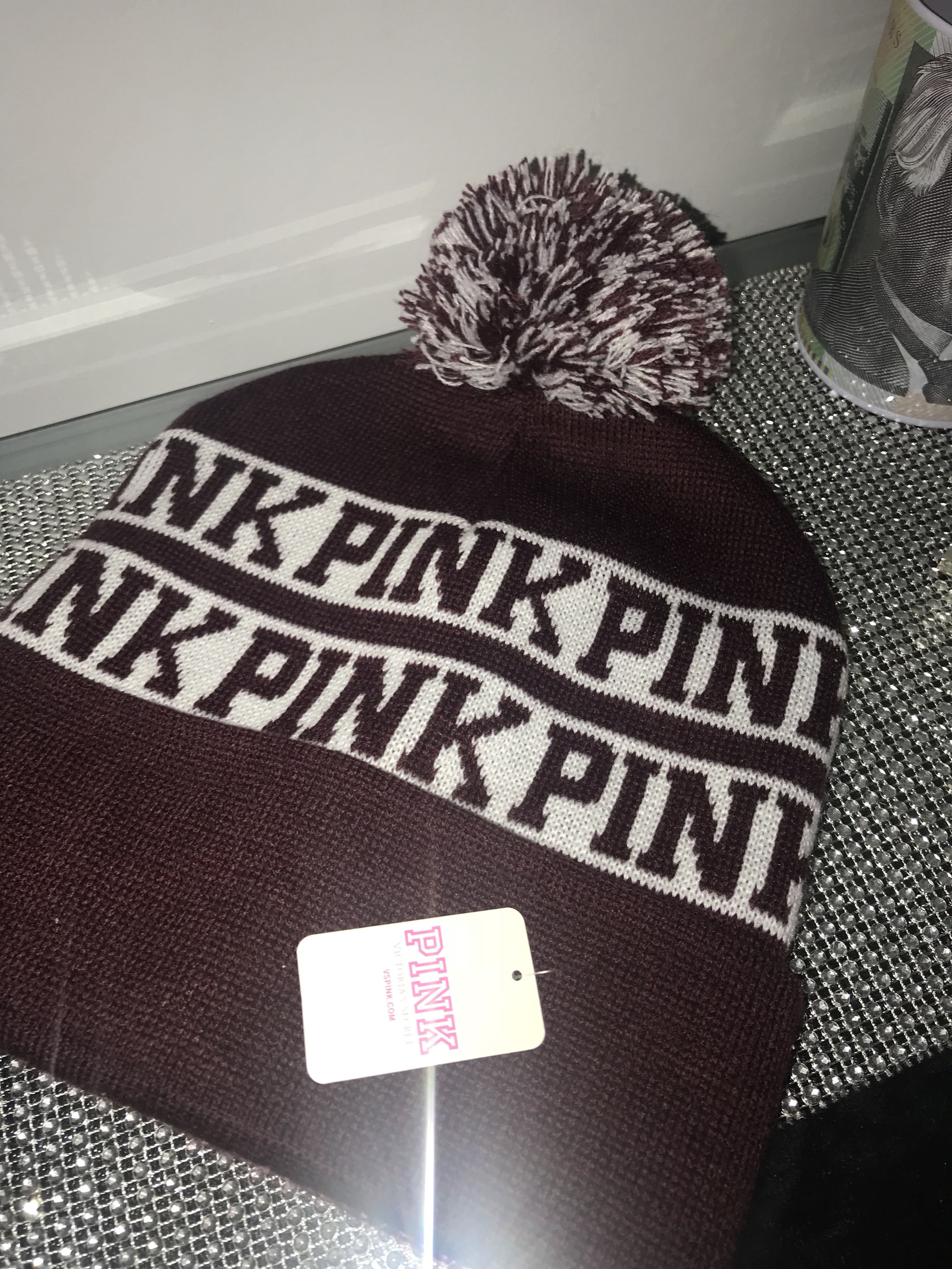 victoria secret beanie hats