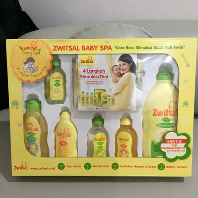 Zwitsal Baby Spa Gift Box Bayi Anak Perawatan Makanan Anak