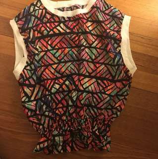 Colorful Top Blouse