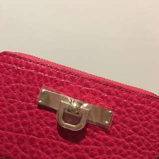 New Authentic DKNY zip around wallet
